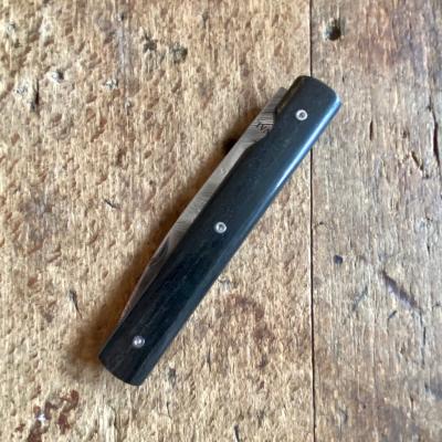 Le Français - Damas inox et Ebène