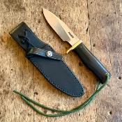 Woodsman No 28  - Micarta noir