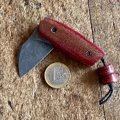 Micro Mahousse - Micarta Rouge