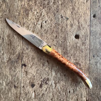 Laguiole 11 cm - Thuya et laiton