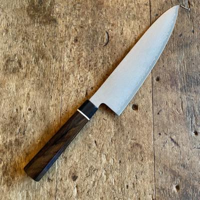 Couteau chef 20 cm - damas et pakkawood