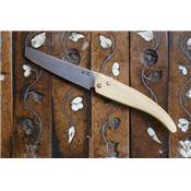 Pliant SD linerlock P.M. - Buis et damas carbone